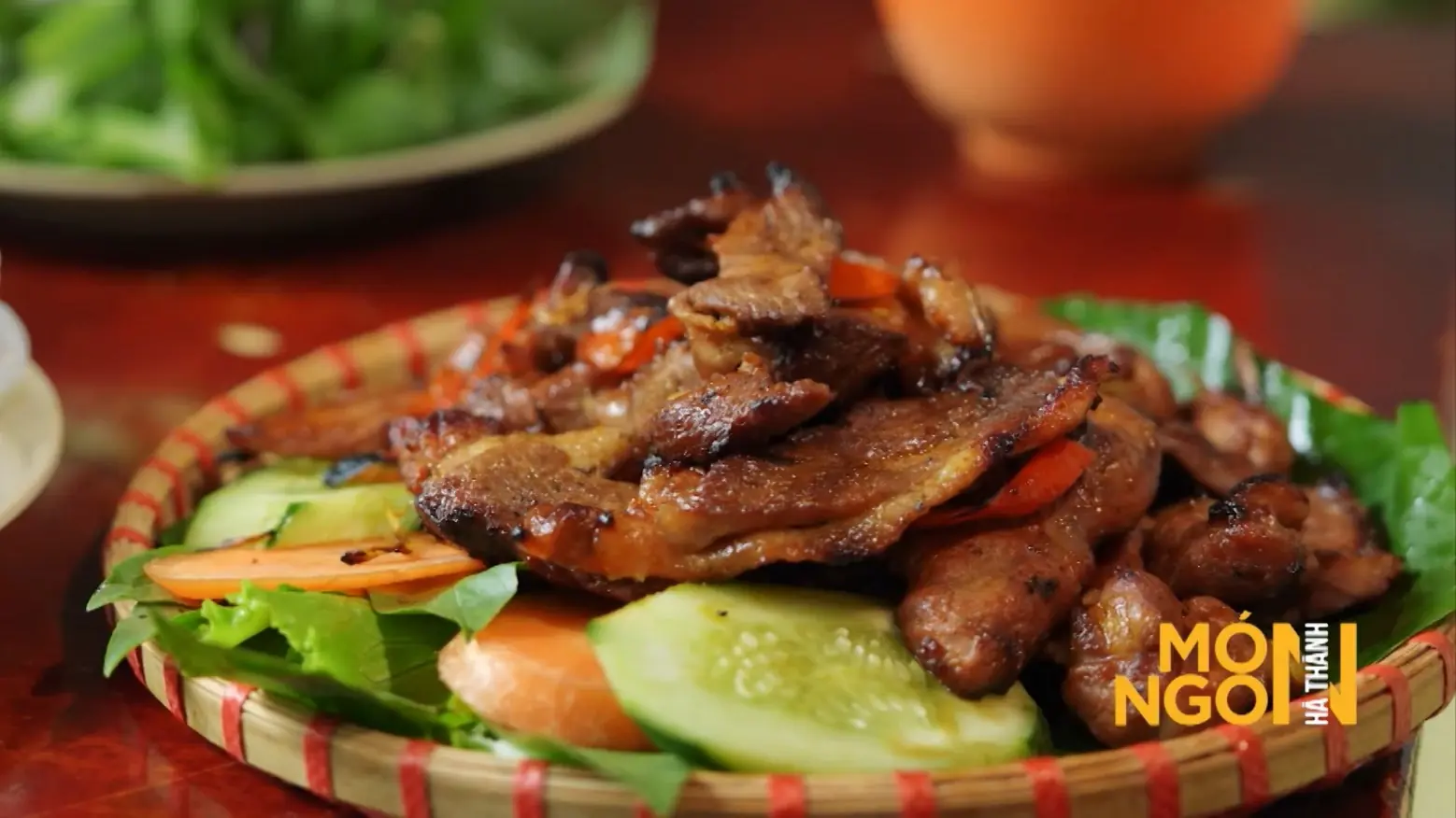 Ngan nướng than hoa